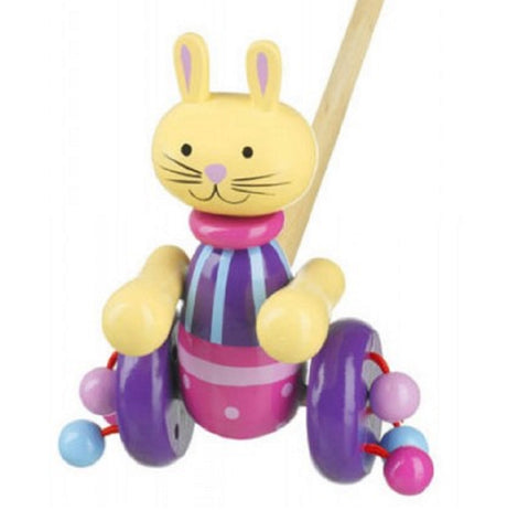 Push Along Wooden Rabbit