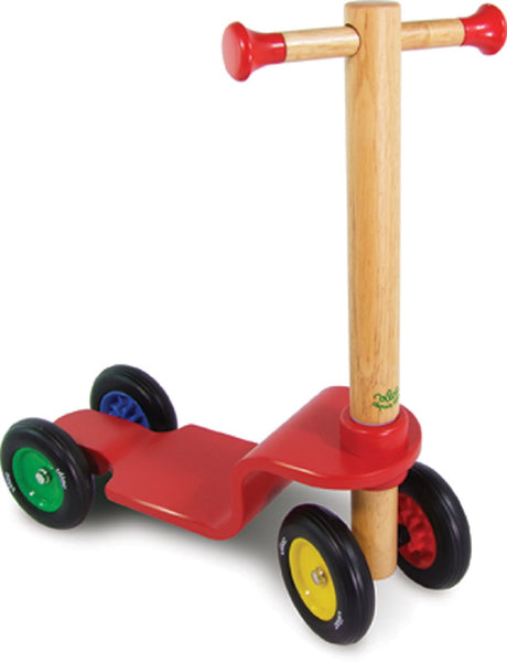 Red Wooden Scooter