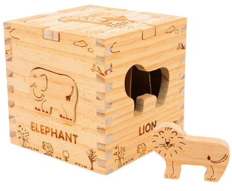 Safari Shape Sorter Cube