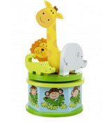 Safari Carousel Music Box