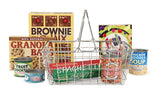 Shopping Basket with Play Groceries