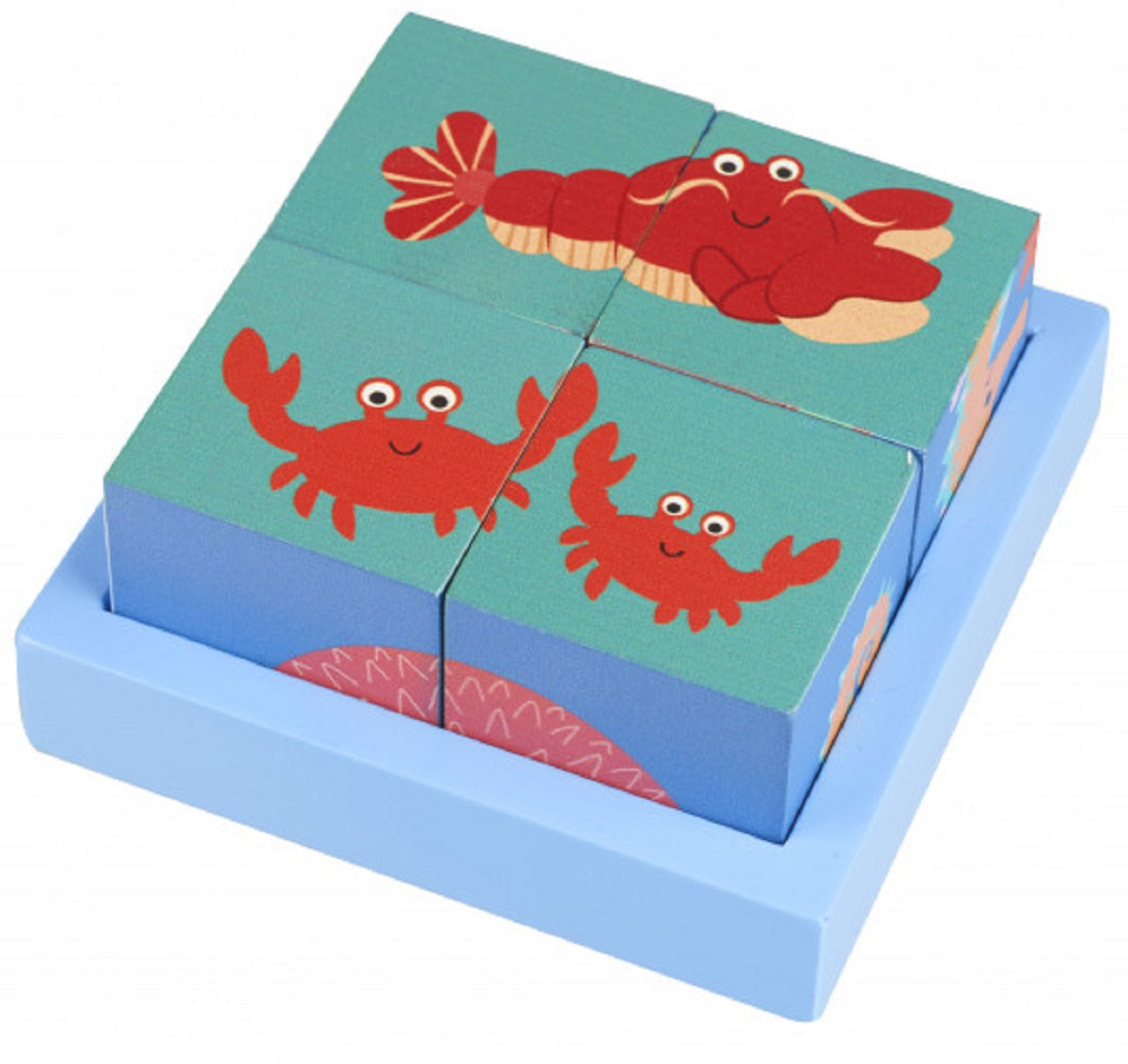 Four Blocks Sealife Puzzle