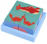 Four Blocks Sealife Puzzle