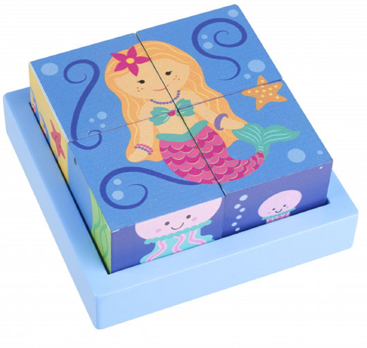 Four Blocks Sealife Puzzle