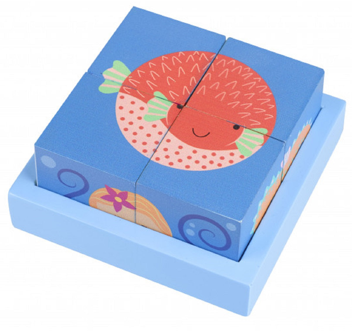 Four Blocks Sealife Puzzle