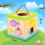 Woody Treasures Shape Sorting Cube