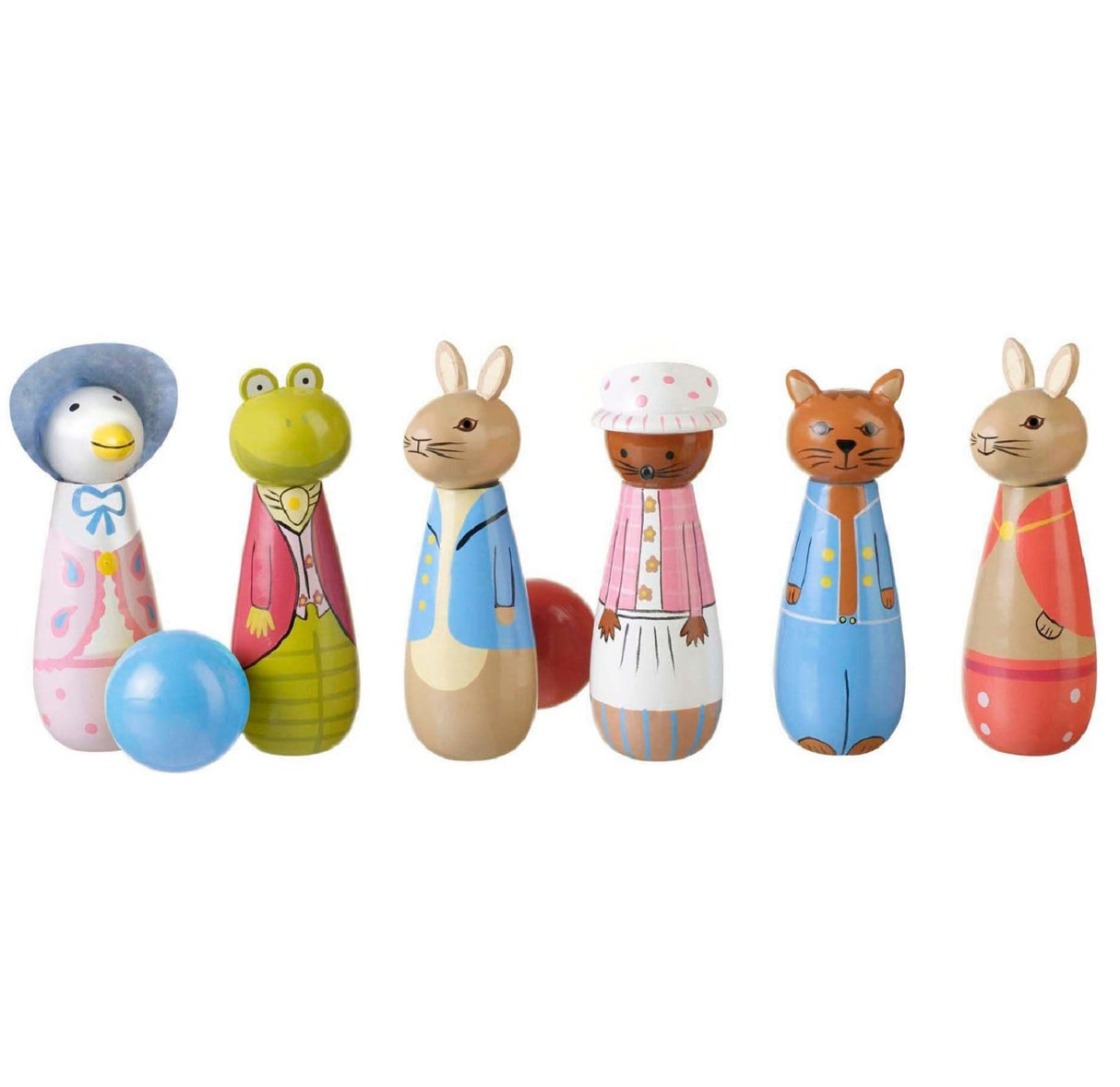 Wooden Peter Rabbit Skittles