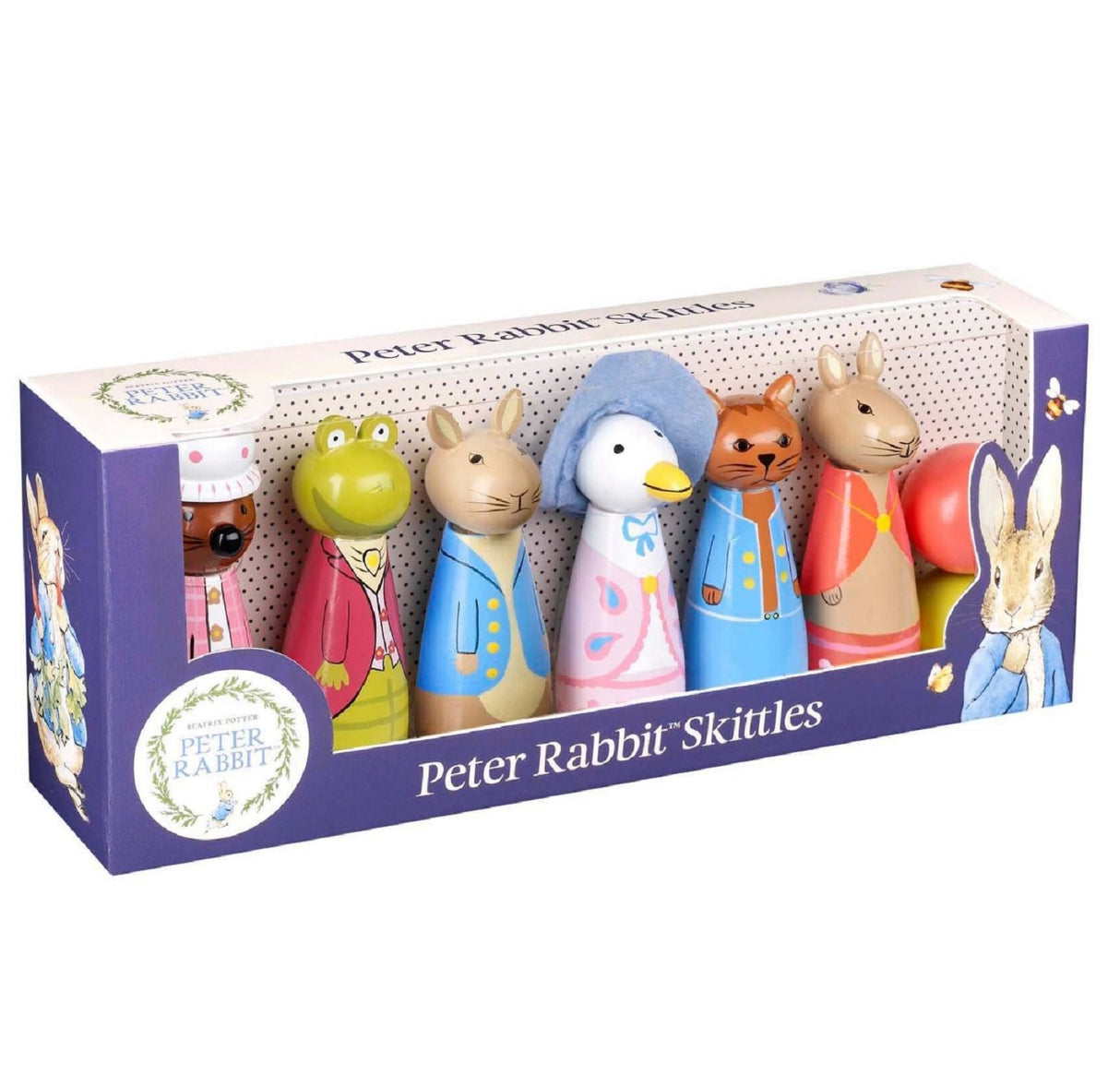 Wooden Peter Rabbit Skittles