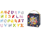 Set of 52 Magnetic ABC Splash Letters