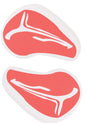 2 x Wooden Steaks