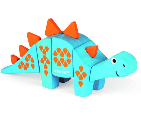 Wooden Stegosaurus Animal Kit