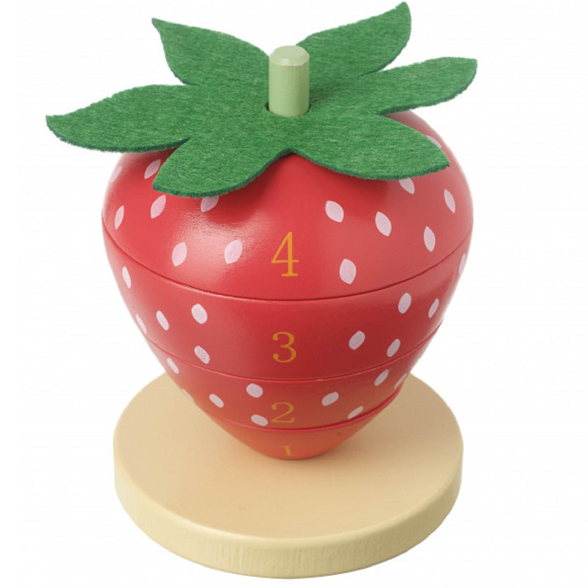 Strawberry Stack & Count Ring