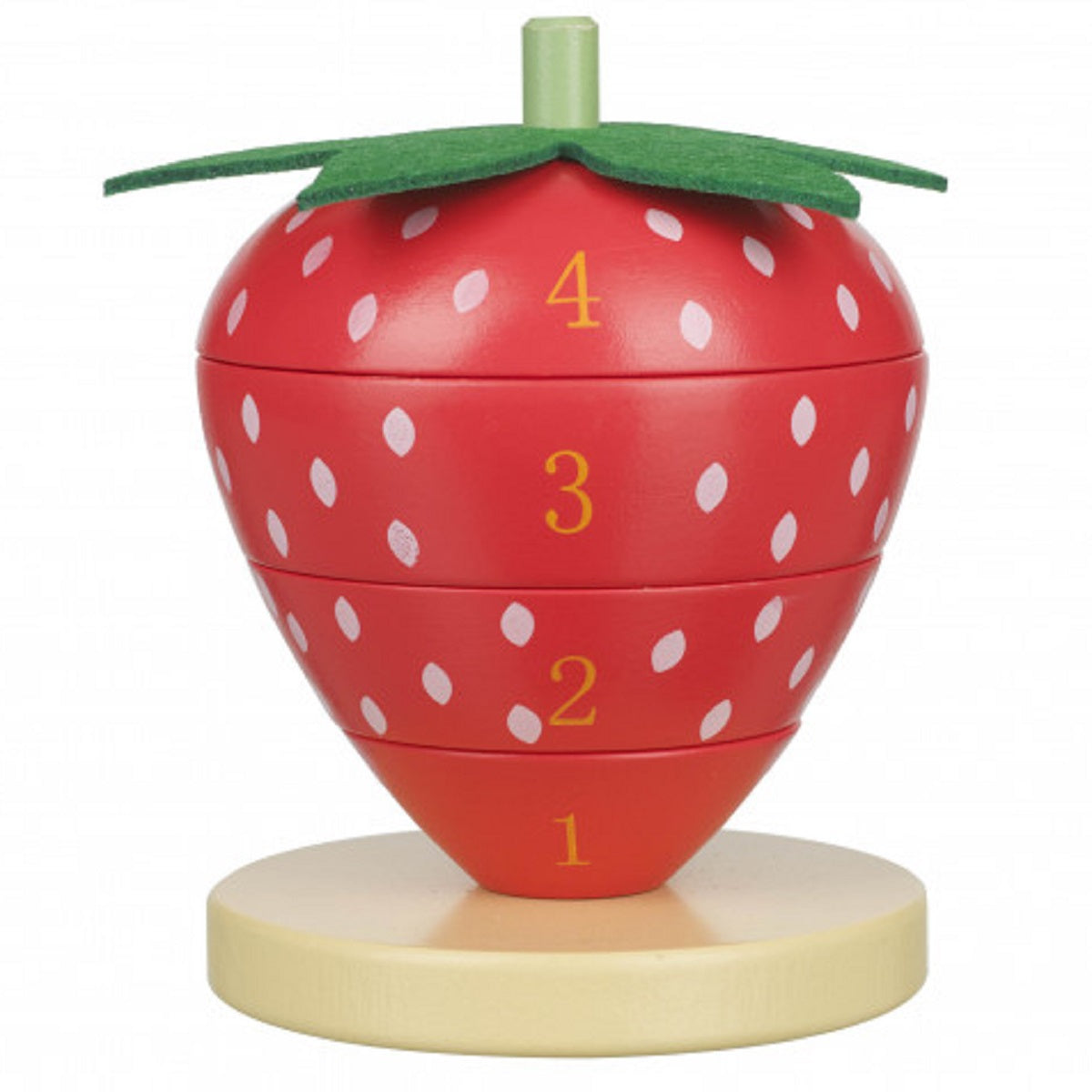 Strawberry Stack & Count Ring