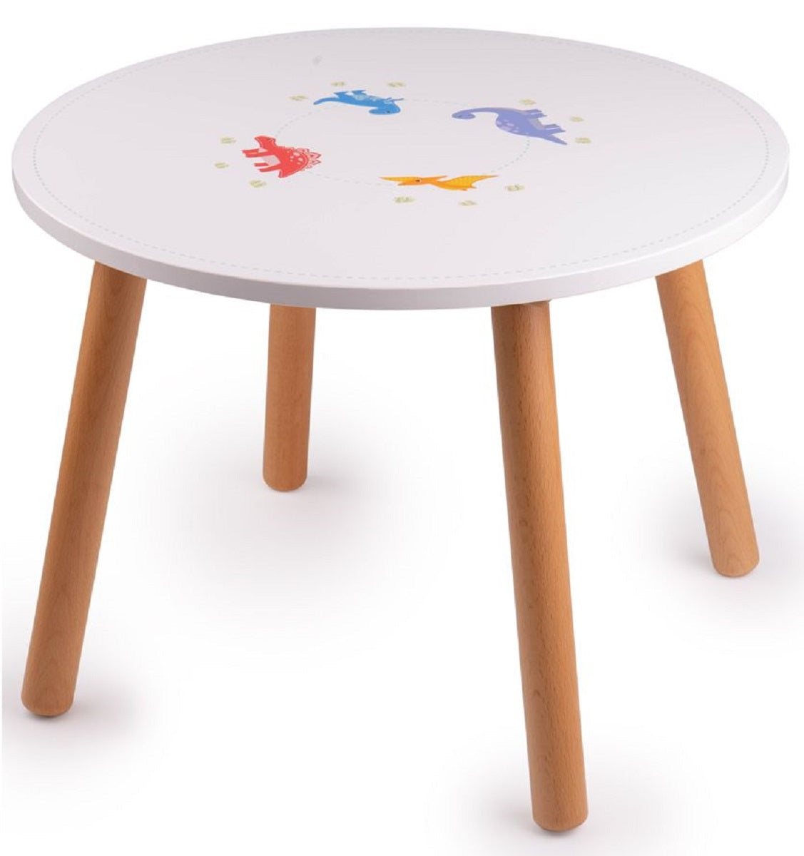Dinosaur Table and 4 Chairs Set