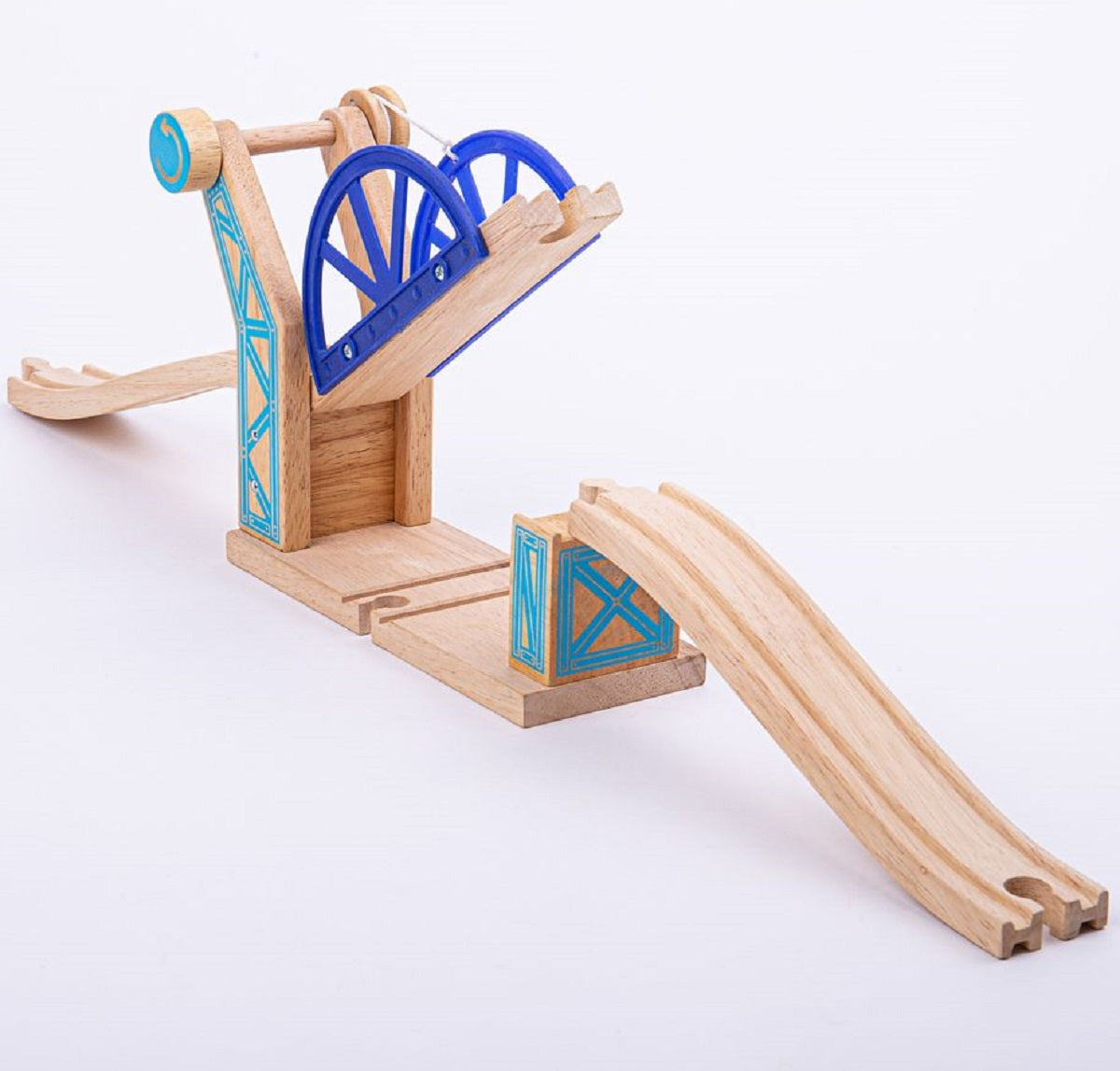 Blue Suspension Bridge