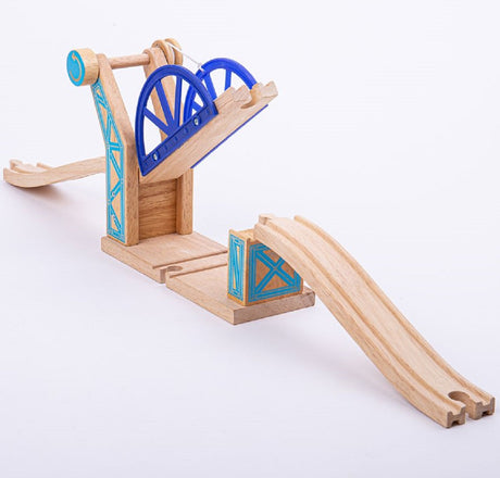 Blue Suspension Bridge