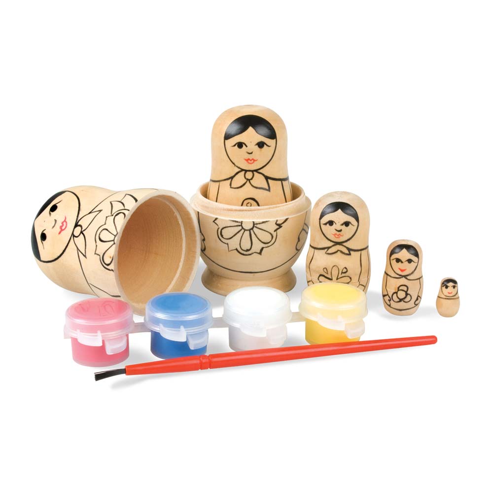 Paint Your Own Russian Doll