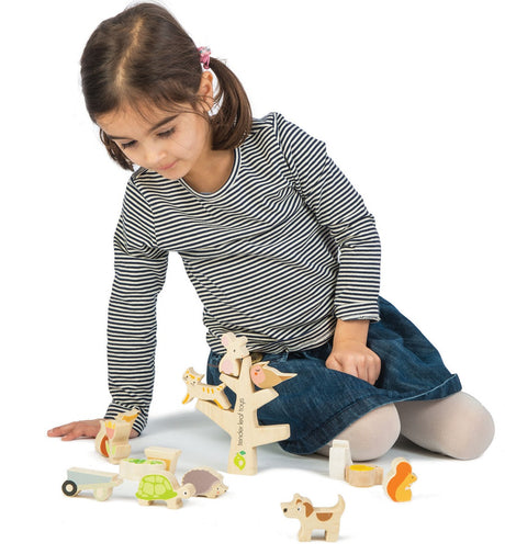 Stacking Garden Friends Puzzle