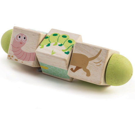 Twist Blocks Puzzle - Garden Friends
