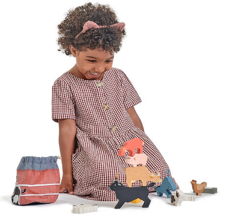 Stacking Wooden Farmyard Puzzle