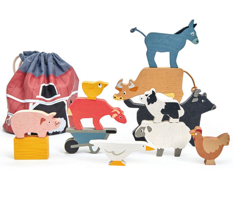 Stacking Wooden Farmyard Puzzle