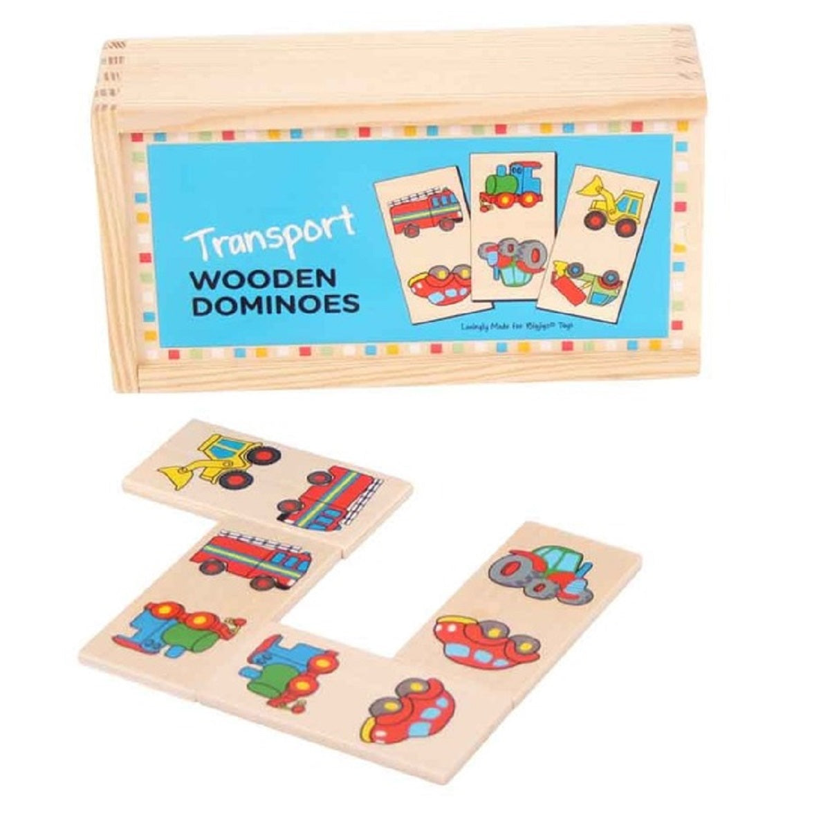 BigJigs Transport Dominoes