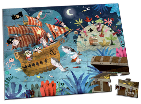 Janod Hat Boxed Treasure Hunt Puzzle