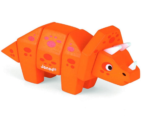Wooden Triceratops Animal Kit 