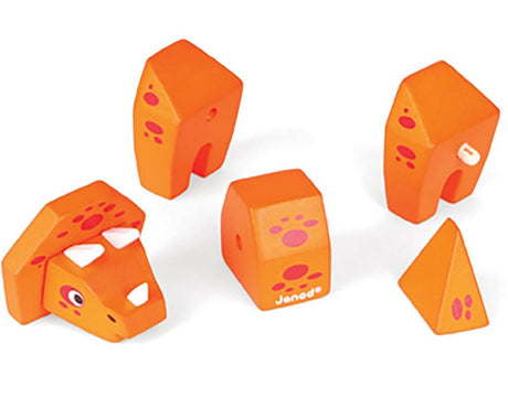 Wooden Triceratops Animal Kit 