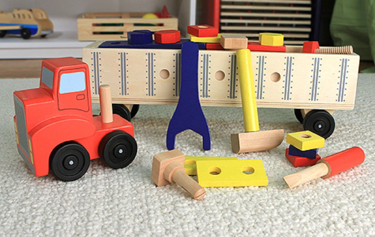 Big Rig Building Truck Set