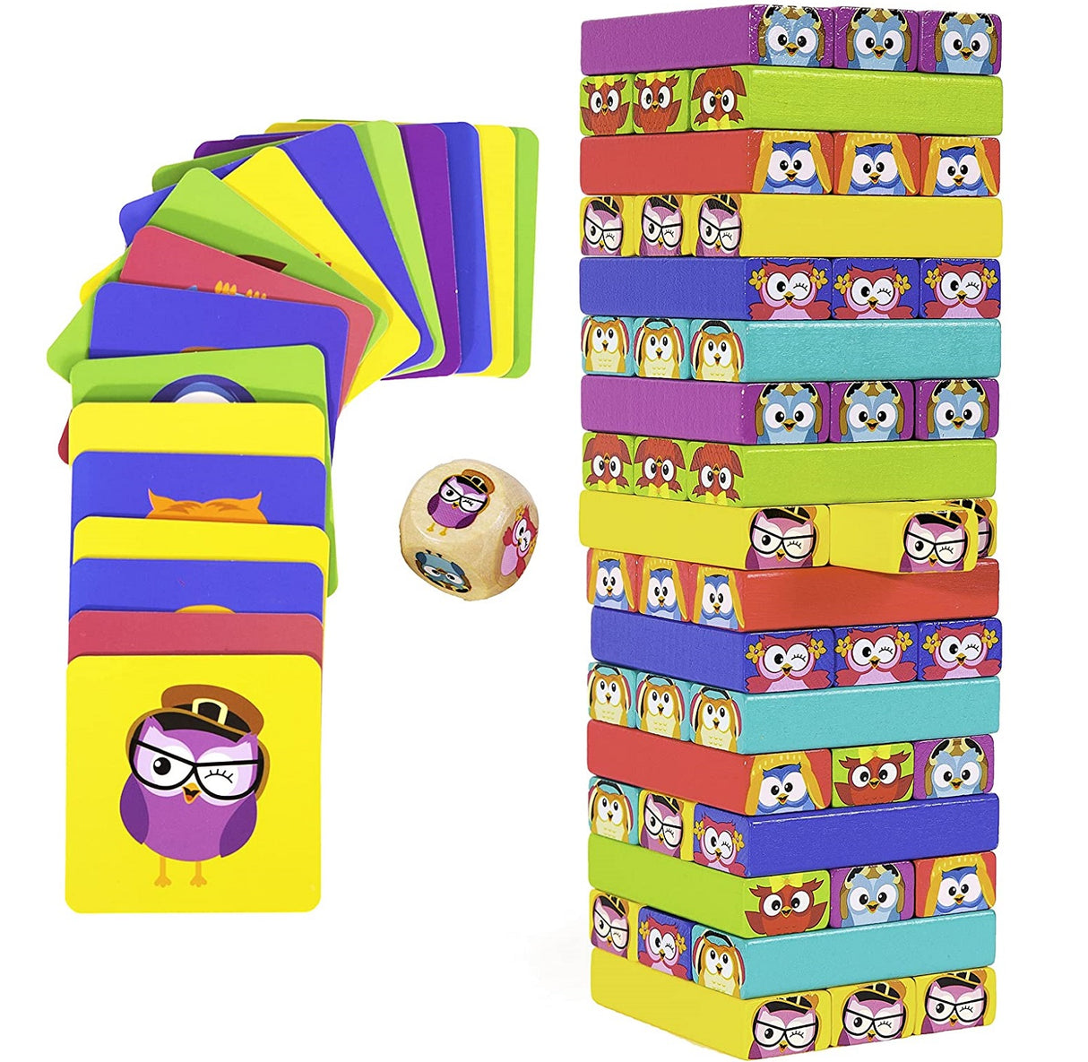 Wooden Tumbling Tower