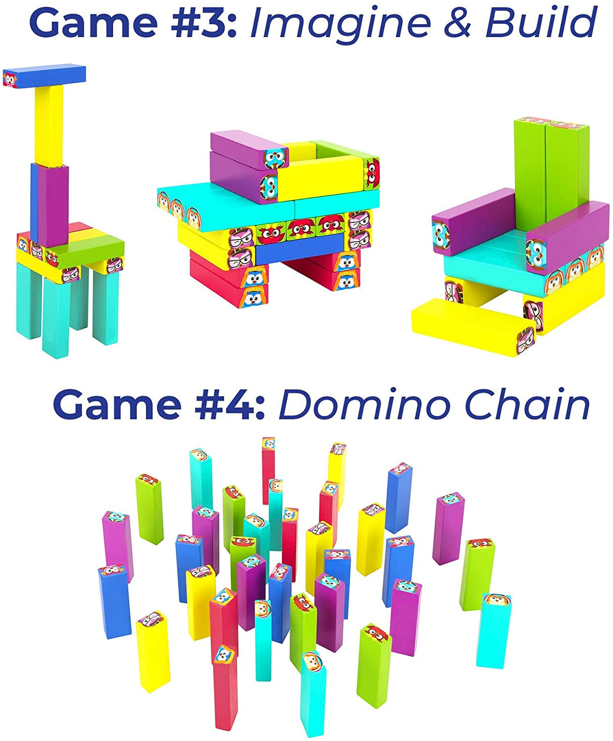 Wooden Tumbling Tower