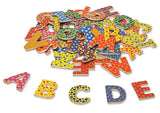 Uppercase Magnetic Wooden Letters Set 