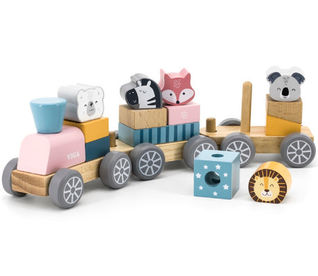 Polar B Stacking Animal Train