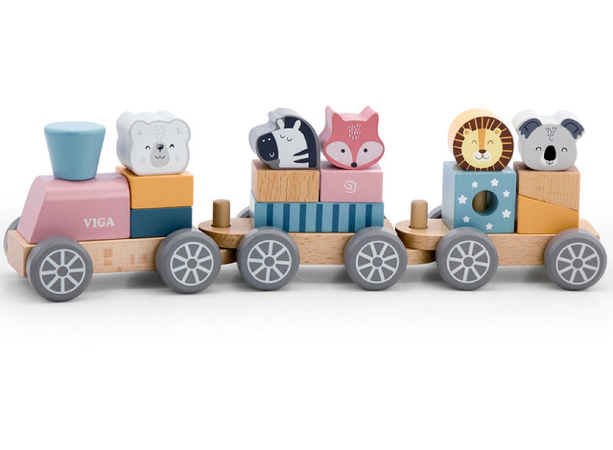 Polar B Stacking Animal Train