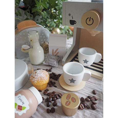 JaBaDaBaDo Silver Coffee Machine