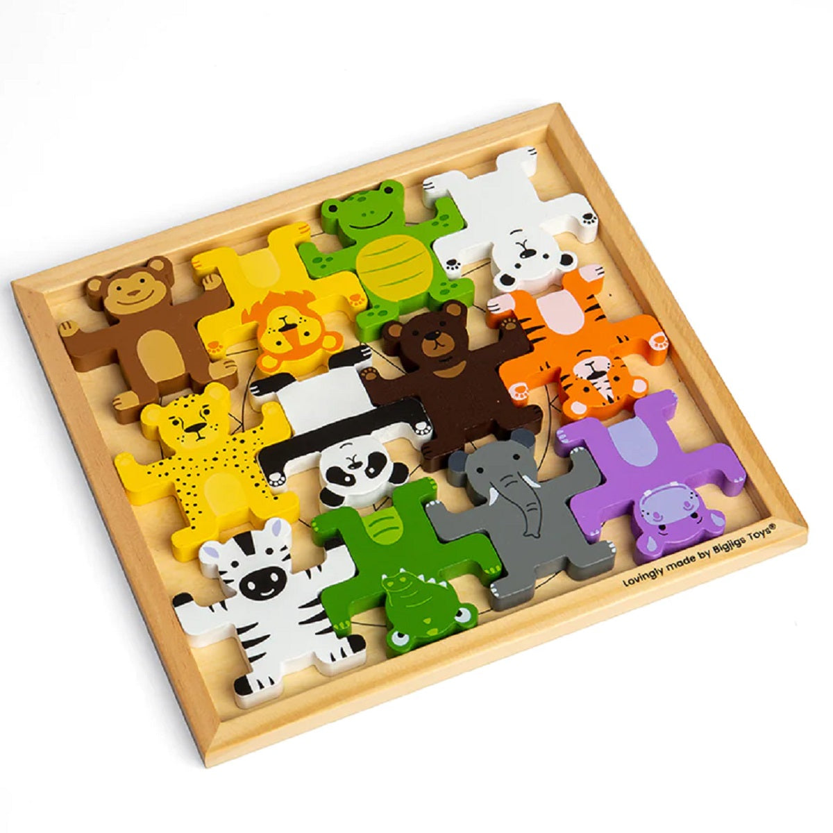Wild Wooden Stacker Game