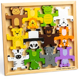 Wild Wooden Stacker Game