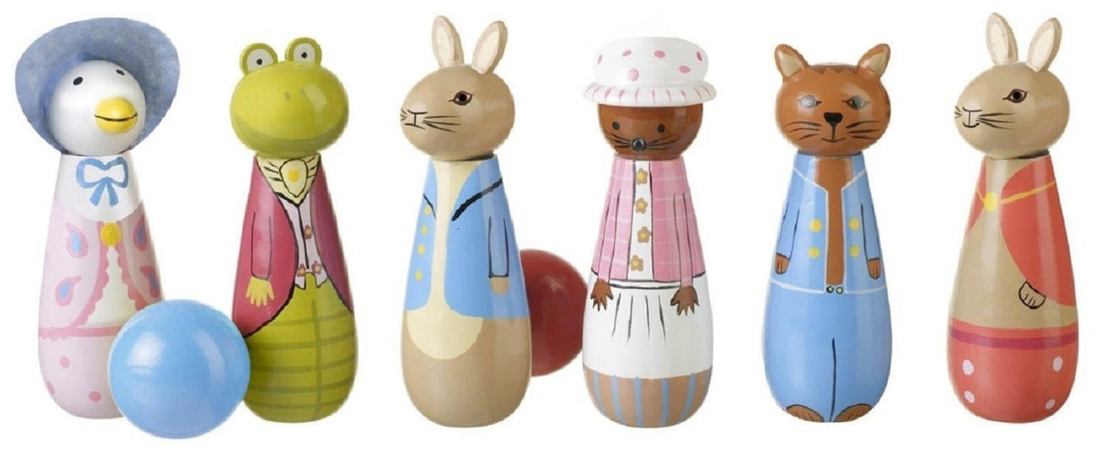 Wooden Peter Rabbit Skittles