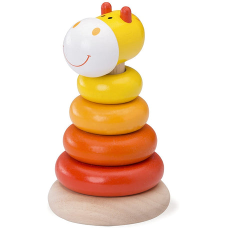 Wooden Giraffe Stacking Rings