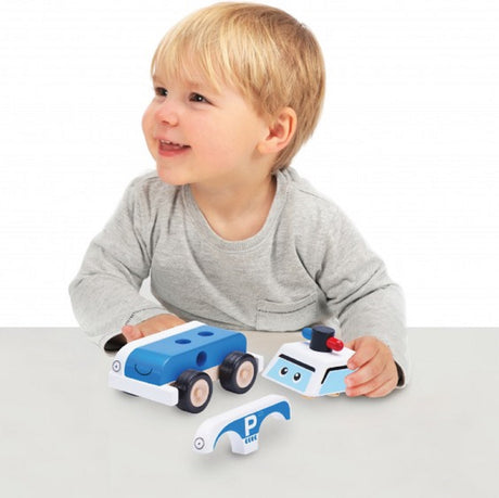 Build A Police Car