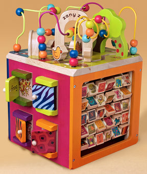 Zany Zoo Activity Cube
