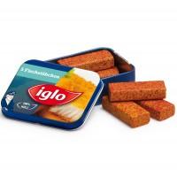 Tin of Wooden Fish Fingers