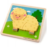 Chunky Lift Out Sheep Puzzle