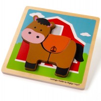 Chunky Lift Out Horse Puzzle