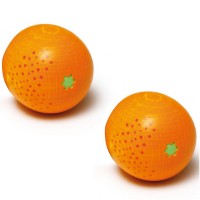 2 x Wooden Oranges