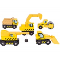 Bigjigs Construction Vehicles Set
