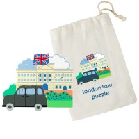 Mini Puzzle in a Bag - London Taxi