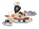 Mini Pirate Ship Playset