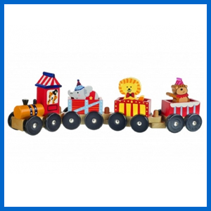 Circus Train Wooden Puzzle
